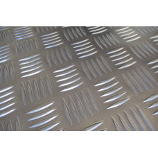 5 Traans tranenplaat Aluminium 150 cm x 50 cm
